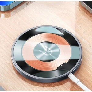 M.TK Moveteck Apple Samsung Oppo Xiaomi Manyetik Şarj Cihazı Slim Ince 15WOLT Hızlı Şarj Android Ios Destekli Lüx Tasarım