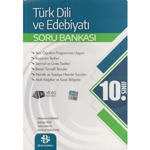 Bilgi Sarmal Yayınları 10. Sınıf Türk Dili ve Edebiyatı Soru Bankası