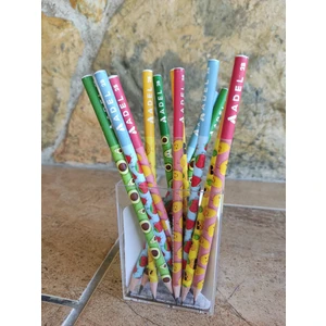 12'li Meyveler Kurşun Kalemi 2B Renkli ve Eğlenceli Tasarımlarla Yazım İçin