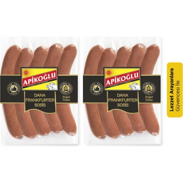 Apikoğlu Dana Frankfurter Sosis 220-260 gr 2'li