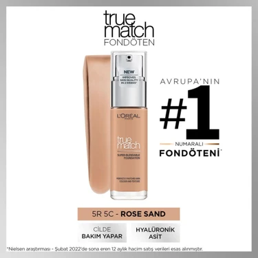 L'Oréal Paris True Match Bakım Yapan Fondöten 5R ROSE