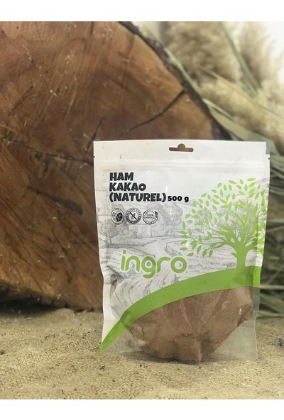 Ingro Glutensiz Ham Kakao (Naturel) 500 G