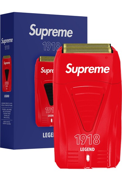 Supreme 1918 Legend Shaver Sakal ve Saç Tasarım Makinesi