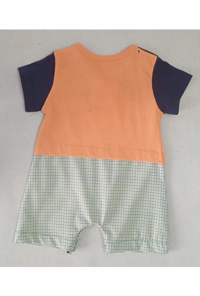 Nanon Baby Pışpış Bebek ve Çocuk Giyim Erkek Bebek Şortlu Tulum