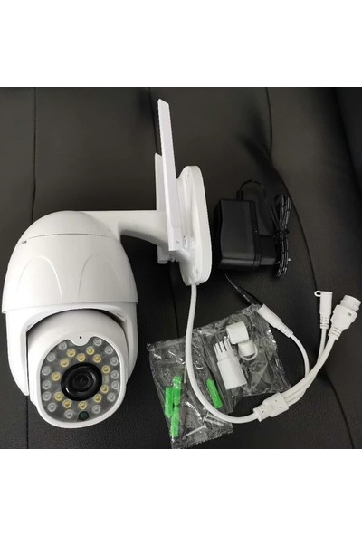 Bintech Dış Mekan Full Hd Wifi Kamera Su Geçirmez Hareket Sensörlü Gece Görüşlü Ip Kamera Kingboss Ip-38