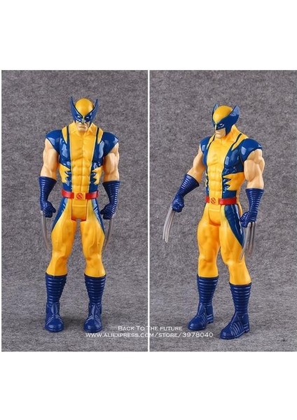 Disney Marvel Avengers Wolverine Logan 30 cm Figure Anime Mini Dekorasyon (Yurt Dışından)