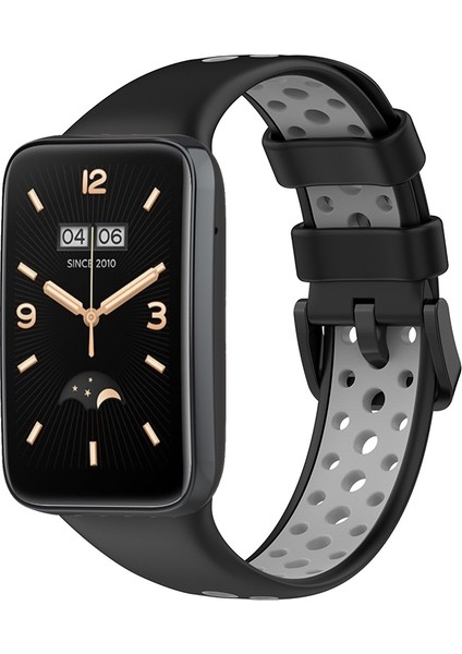 Xiaomi Mi Band 7 Pro Için Tpu Saat Kayışı - Siyah - Gri (Yurt Dışından) modelleri