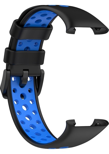 Xiaomi Mi Band 7 Pro Için Tpu Saat Kayışı - Siyah - Mavi (Yurt Dışından)