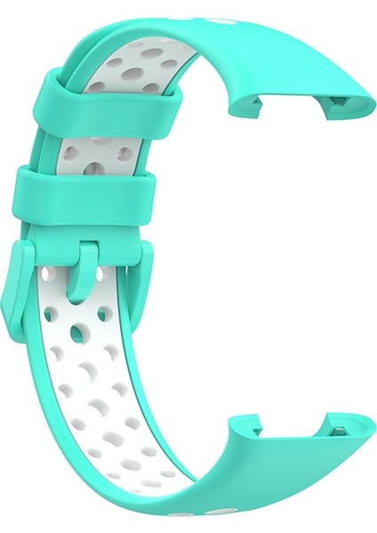 Xiaomi Mi Band 7 Pro Için Tpu Saat Kayışı - Mavi - Beyaz (Yurt Dışından)