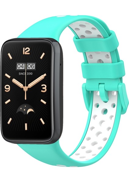 Xiaomi Mi Band 7 Pro Için Tpu Saat Kayışı - Mavi - Beyaz (Yurt Dışından) modelleri