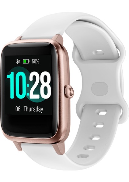 Silikon Akıllı Saat Kordonu - Beyaz (Yurt Dışından) modelleri