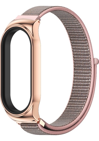 Xiaomi Mi Band 7 - 7 Nfc Için Naylon Saat Kayışı - Pembe Altın (Yurt Dışından) fiyatları