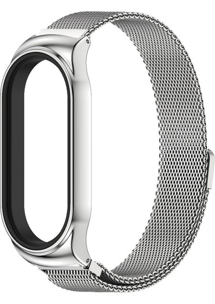 Xiaomi Mi Band 7 - 7 Nfc Için Paslanmaz Ste Saat Kayışı - Gümüş (Yurt Dışından)