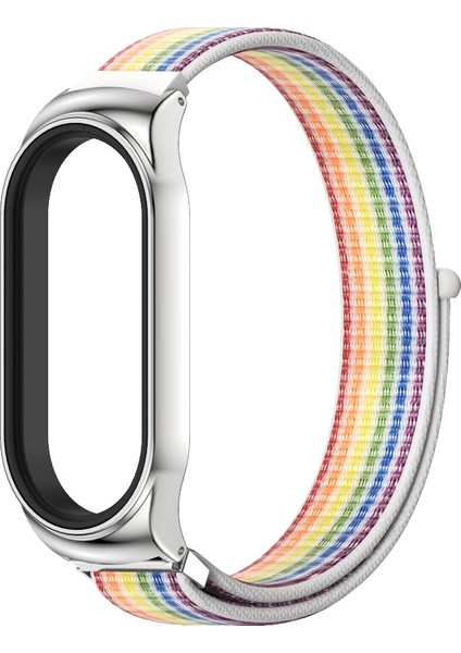 Xiaomi Mi Band 7 - 7 Nfc Için Naylon Saat Kayışı - Gümüş (Yurt Dışından) fiyatları