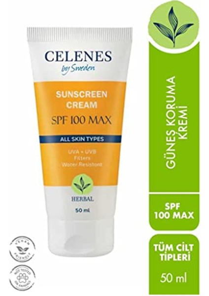 Celenes Herbal Güneş Kremi 100 Spf