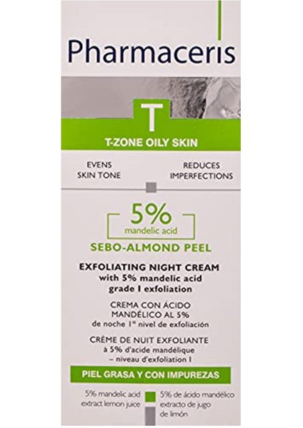 T - Sebo-Badem - Peel Exfoliating Night Cream%5 (50 Ml) fiyatları