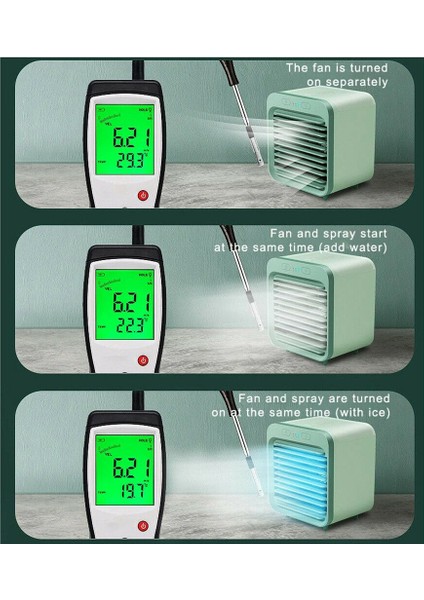 Masaüstü USB Mini Fan - Beyaz (Yurt Dışından) indirimleri
