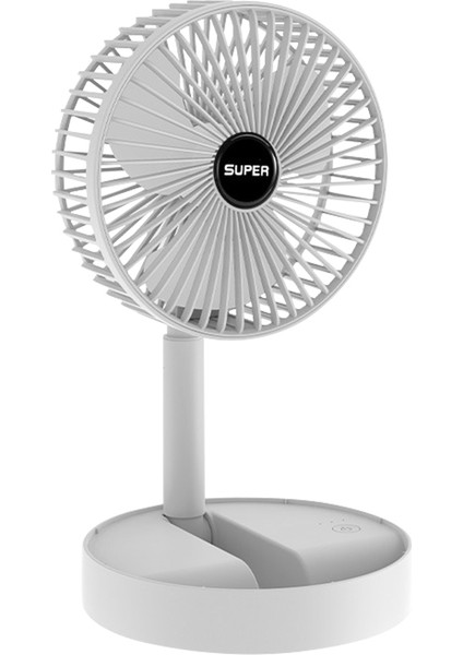 Masaüstü USB Mini Fan - Beyaz (Yurt Dışından)