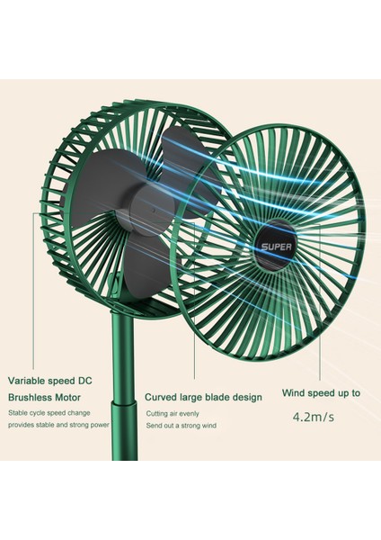 Masaüstü USB Mini Fan - Beyaz (Yurt Dışından) fırsatları