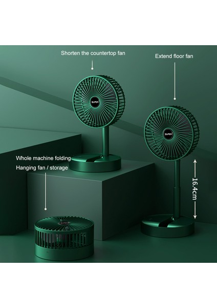 Masaüstü USB Mini Fan - Beyaz (Yurt Dışından) indirimleri