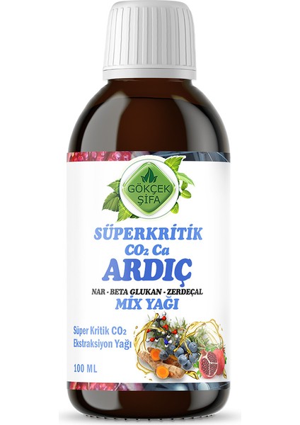 Ardıç Süperkritik Mix Yağı 100 ml (JUNİPER SUPERCRİTİCAL MİX OİL)