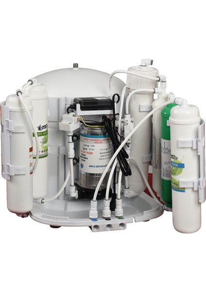 Yakut 6 Aşamalı Pompalı Su Arıtma Cihazı ve 3 Yollu Bataryalı Musluk modelleri