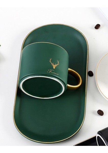 Seramik Kahve Fincanı Stoneware Kahvaltı Seti Moda Daire Ofis ile Renkli Kupası Kullanılan Kupa | Kupalar (Yurt Dışından) fırsatları