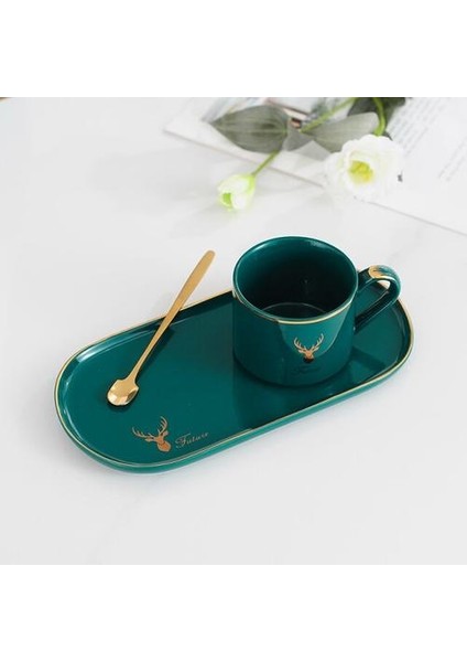 Lüks Nordic Kahve Fincanı Seramik Öğleden Sonra Çay Çevre Dostu Türk Arapça Sevimli Seyahat Kupası Kullanımlık Tazas De Cafe Drinkware 50 | Teacup tabak Setleri (Yurt Dışından) fiyatları