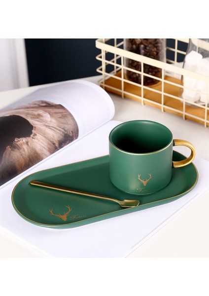 Lüks Nordic Kahve Fincanı Seramik Öğleden Sonra Çay Çevre Dostu Türk Arapça Sevimli Seyahat Kupası Kullanımlık Tazas De Cafe Drinkware 50 | Teacup tabak Setleri (Yurt Dışından) fırsatları
