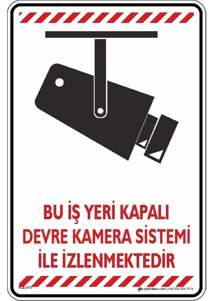 Bu Iş Yeri Kapalı Devre Kamera Sistemi Ile Izlenmektedir 21 (Dekota)