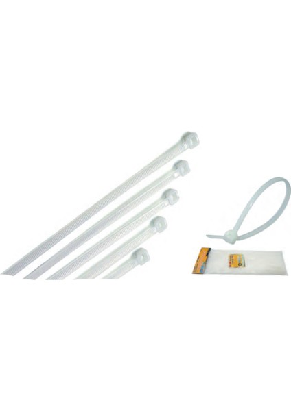 4,8*350 Cırt Kelepçe Beyaz CMC4466