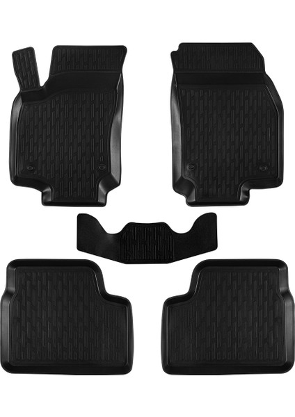 Skoda Fabıa 2014+ 3D Havuzlu Paspas