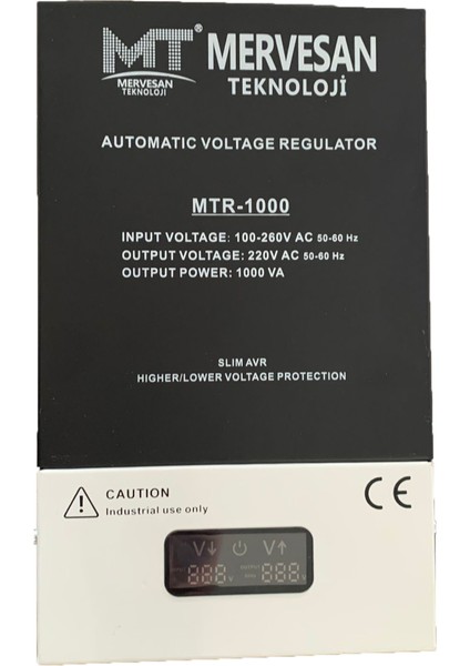 MTR-1000 Otomatik Voltaj Regülatörü