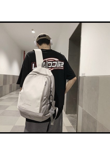 Wizmy Okul Çantası Erkek Ortaokul Öğrencileri Sırt Çantası Yeni Kadın Okul Çantası Lise Üniversitesi Büyük Kapasiteli Sırt Çantası (Yurt Dışından)