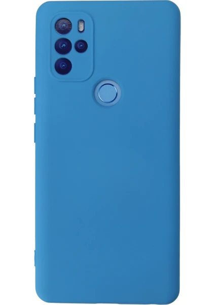 Happycase General Mobile Gm 21 Pro Kılıf Nano Içi Kadife  Silikon - Mavi