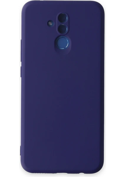 Happycase Huawei Mate 20 Lite Kılıf Nano Içi Kadife  Silikon - Mor