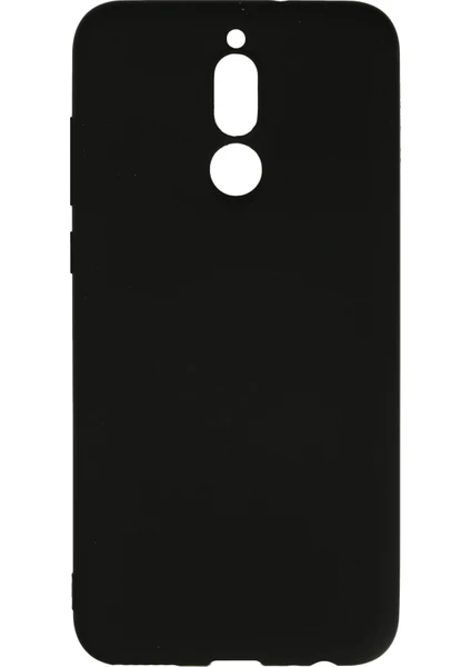 Happycase Huawei Mate 10 Lite Kılıf Nano Içi Kadife  Silikon - Siyah