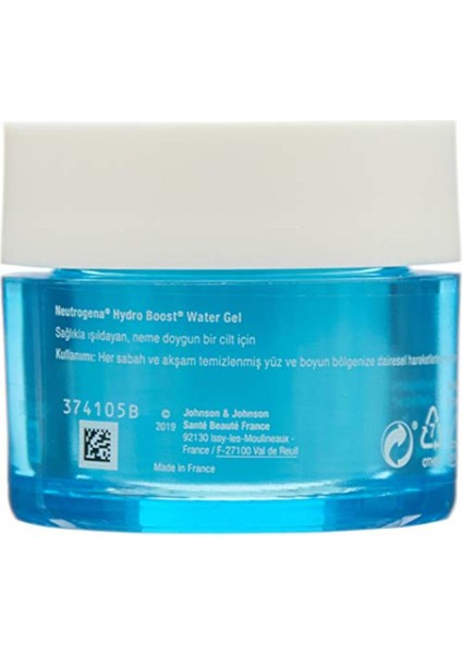 Hydro Boost Water Gel Nemlendirici Normal Ciltler Için, 50 ml