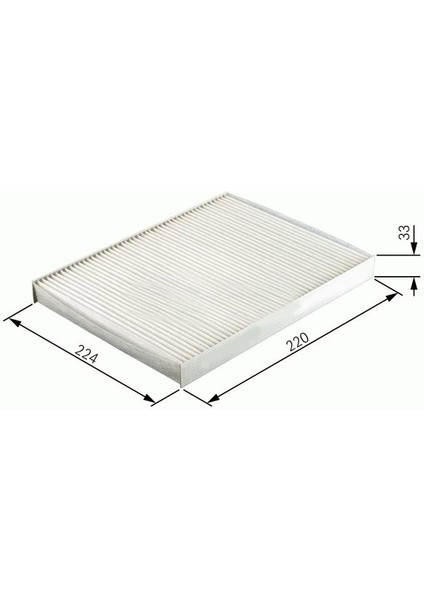 Polen Filtresi Berlıngo-Partner 96=&gt; Xsara (97-00)1.4-1.4i-1.6 16V-1.6HDI-1.8D-1.9D-2.0HDI-2.0 16V