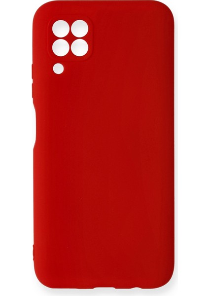 Happycase Huawei P40 Lite Kılıf Nano Içi Kadife  Silikon - Kırmızı