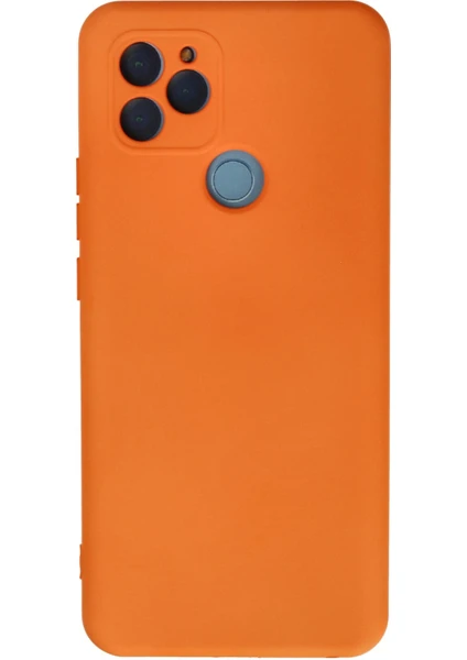 Happycase General Mobile Gm 21 Kılıf Nano Içi Kadife  Silikon - Turuncu