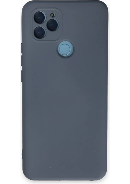 Happycase General Mobile Gm 22 Kılıf Nano Içi Kadife  Silikon - Gri