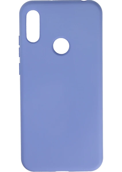 Happycase Huawei Y6 2019 Kılıf Nano Içi Kadife  Silikon - Lila