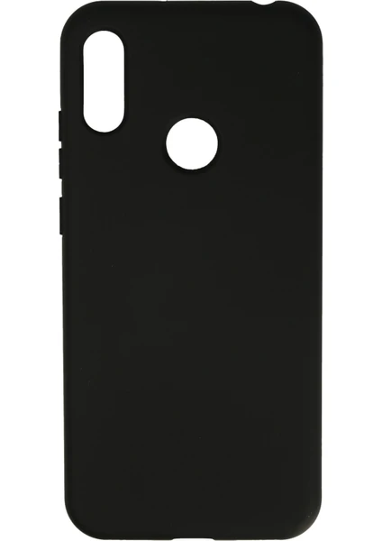 Happycase Huawei Y6 2019 Kılıf Nano Içi Kadife  Silikon - Siyah