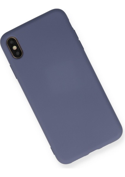 iPhone x Kılıf Nano Içi Kadife Silikon - Gri fiyatları