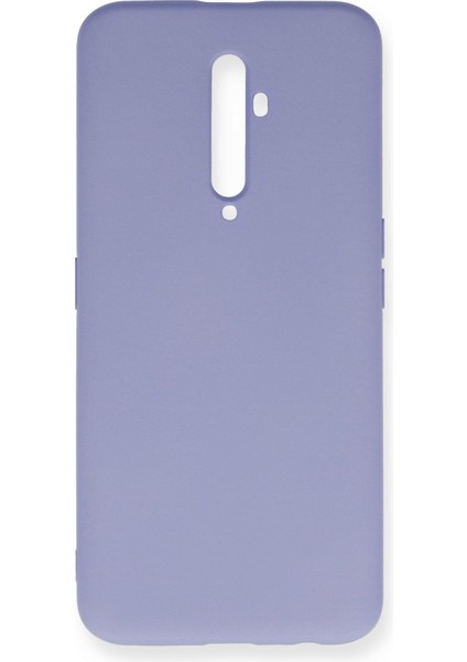 Oppo Reno 2z Kılıf Nano Içi Kadife Silikon - Lila
