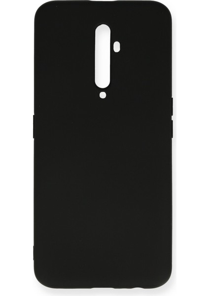 Oppo Reno 2z Kılıf Nano Içi Kadife Silikon - Siyah
