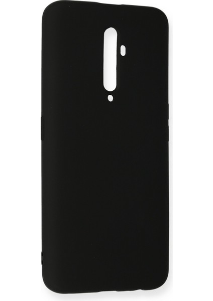 Oppo Reno 2z Kılıf Nano Içi Kadife Silikon - Siyah modelleri