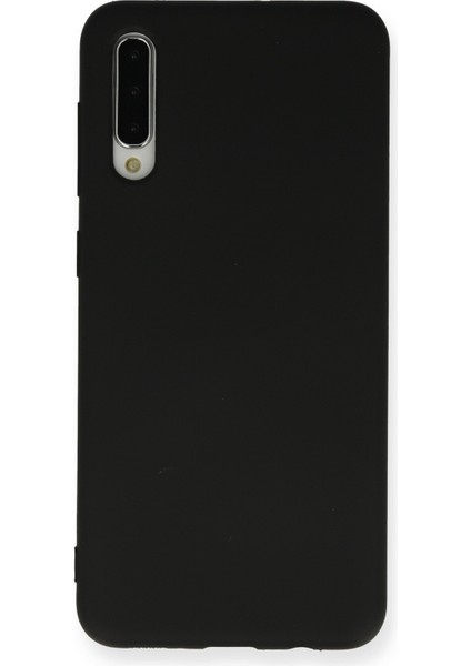 Happycase Samsung Galaxy A50S Kılıf Nano Içi Kadife  Silikon - Siyah