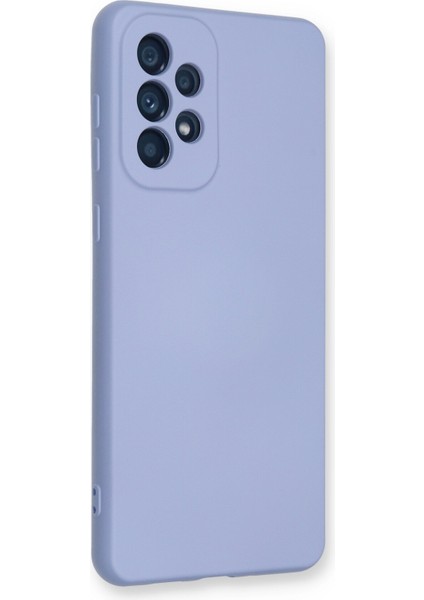 Samsung Galaxy A53 5g Kılıf Nano Içi Kadife Silikon - Lila fiyatları